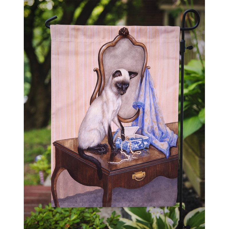 Double Sided Polyester Animal Garden Flag, 15" H  x 11" W