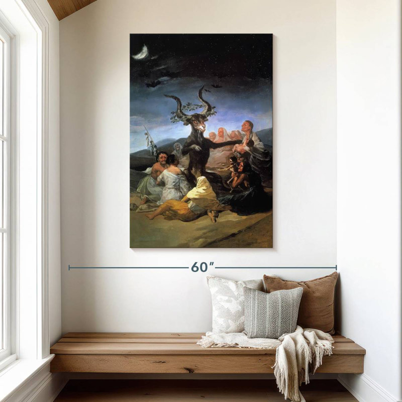 Kelan Witches' Sabbath 1797-98, 48" H x 32" W
