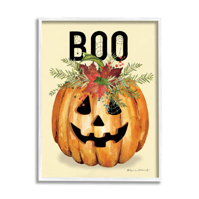 " Boo Seasonal Halloween Flowers " by Stephanie Workman Marrott