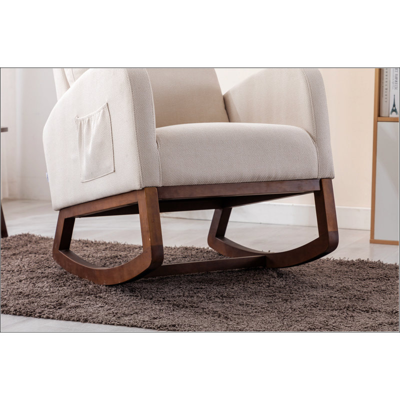 Chaise berçante confortable
