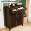Armoire de rangement autoportante, armoire à chaussures, range-chaussures