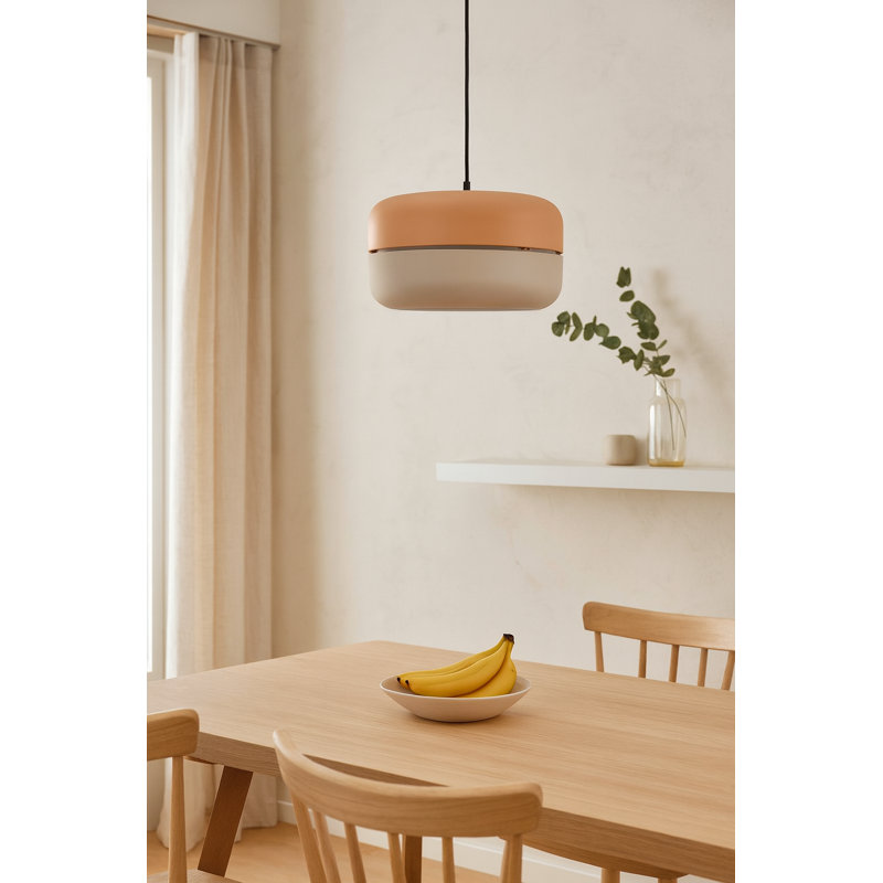 Derlyum 1 - Light Black Single Pendant
