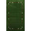 Green Tribal  Accent Oriental Rug 3x5