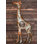 Décoration murale de forme simple lettre en bois giraffe rustique