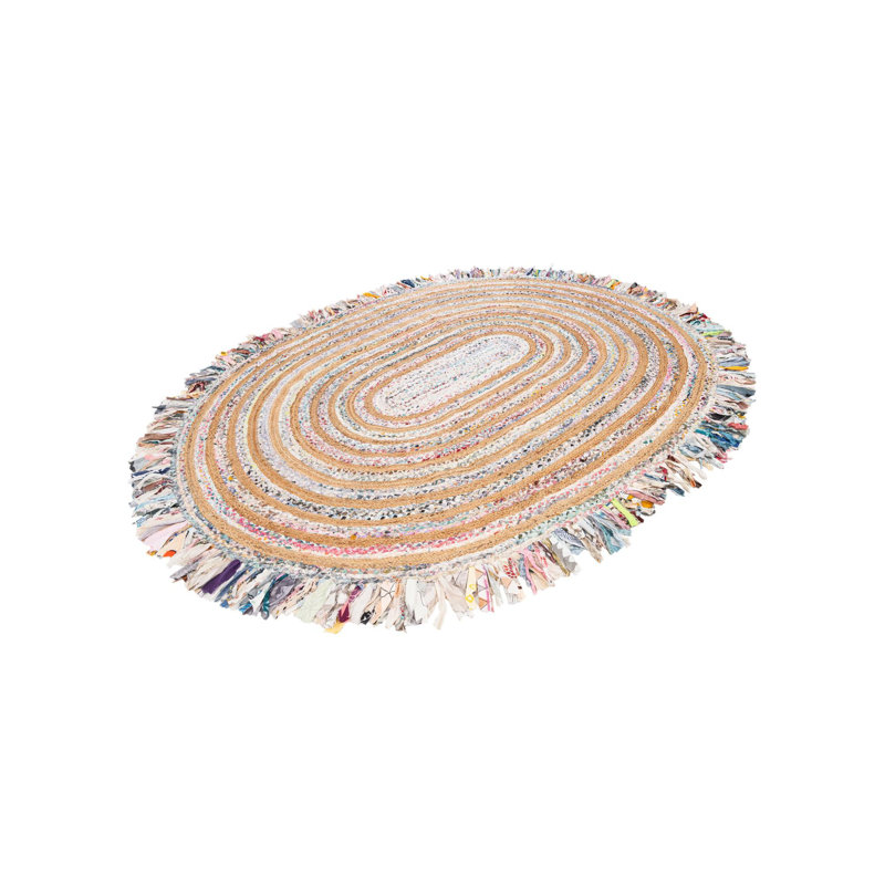 Ruffles Commodore Rug, Oval 4'1" x 6'1"