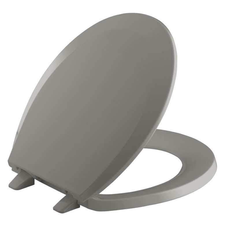 Lustra with Quick-Release Hinges Toilet Seat, Cashmere, Round