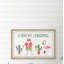 Merry Beachy Christmas - Single Picture Frame Painting-1042095664