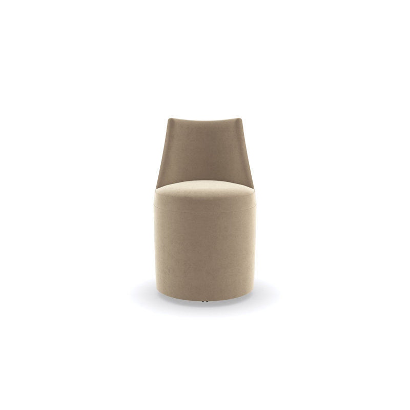 Barrel Roll Upholstered Dining Chair