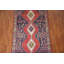 Navy Blue Geometric Traditional Rug 4x7