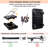 330 Lbs Folding Hand Truck, Heavy Duty Platform Utility Cart With Adjustable Handle