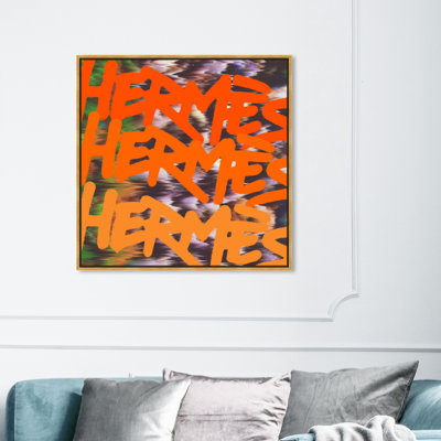 New York Fashion Week One - Textual Art on Canvas