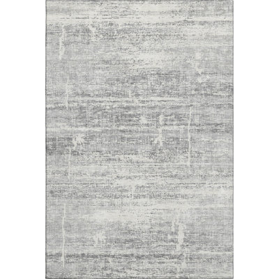 Premium Machine Washable Gerardo Silver Rug