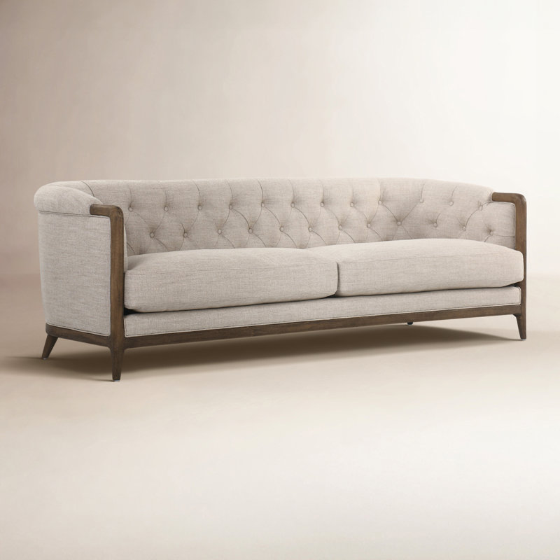 Ellsworth 91" Rolled Arm Sofa, 29.75" H x 91" W x 36" D, Alcala Wheat