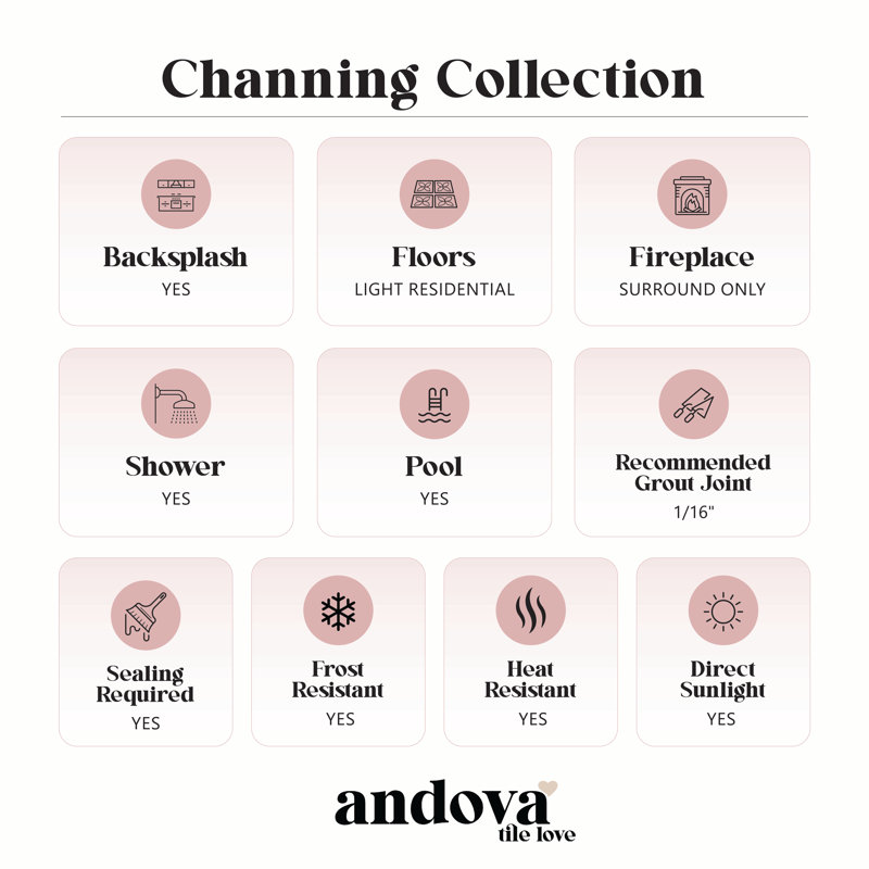 Channing 1-in. x 2.5-in. Elongated Hex Marble Look Polished Natural Stone Wall & Floor Mosaic Tile, Pearl Elongated He