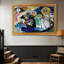 «All Saints Day I» - Wassily Kandinsky - Toile encadrée sur mesure-1779180907-1779180915-1779180917