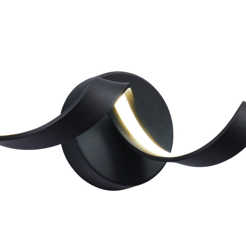 Ketilbiorn Dimmable LED Vanity Light, Black, 3000K