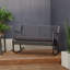 Calvin Two-Seat Rocking Bench With Cushion-743405318