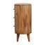 Solid Wood Rectangle Accent Cabinet