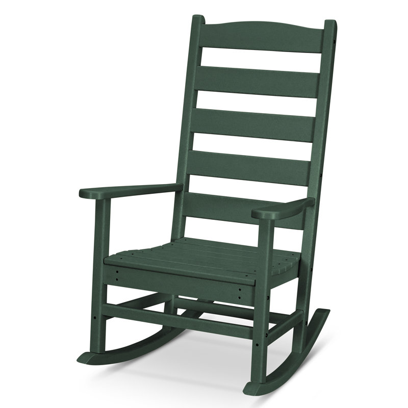 Chaise berçante POLYWOOD, Vert