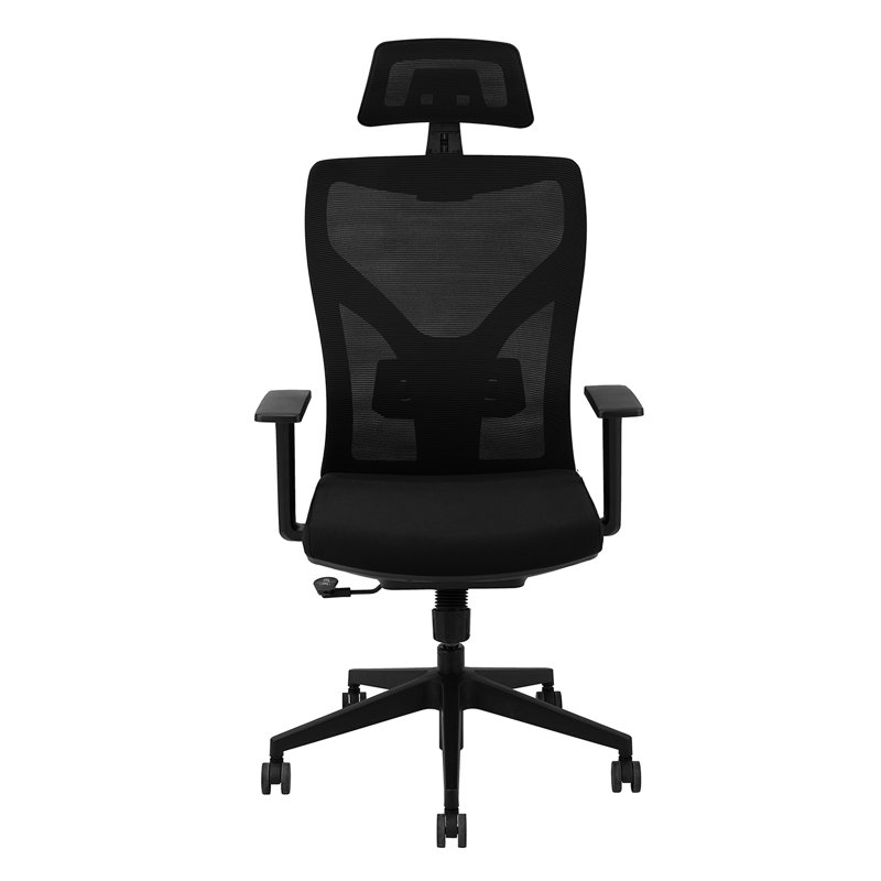 Ergonomic Adjustable Office Chair, Computer Chair with Adjustable Seat Height and lumbar Support.