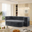 Canapé en velours côtelé pliable 78,7 "l 2 en 1-116109950