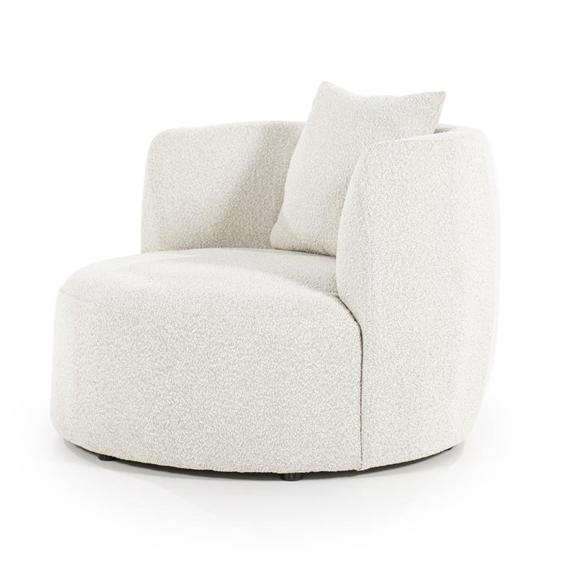Chaise d'appoint Louis, Tissu beige