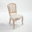 Chaises de salle à manger de style champêtre français, rembourrées avec dossier en forme d'éventail, techniques de tréfilage et de sculpture, démontables pour le salon, la cuisine et le restaurant