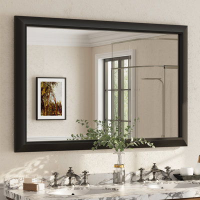 Amara Tempered Glass Mounted Wall Mirror