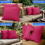 Ensemble de 4 coussins décoratifs Sunbrella, coussins décoratifs d'extérieur carrés de 26 po x 26 po-126758192-126758198
