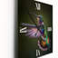 Horloge murale mauve Colibri-99637647
