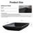 Interbath 14 " Glass Rectangular Bathroom Sink with Faucet-81337620