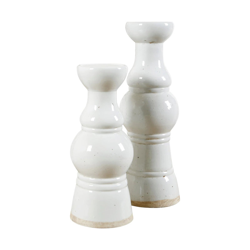 Candle Holder, 12" H x 4.7" W x 4.7" D