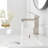 Single-Hole Single-handle Bathroom Faucet with Drain Assembly-104875606