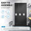 Metal 1 - Tier 89.9cm School Locker with Key-674628369