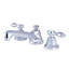 Tudor Widespread Bathroom Faucet with Drain Assembly-36945601