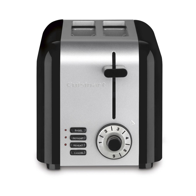 Cuisinart 2-Slice Brushed Stainless Hybrid Toaster