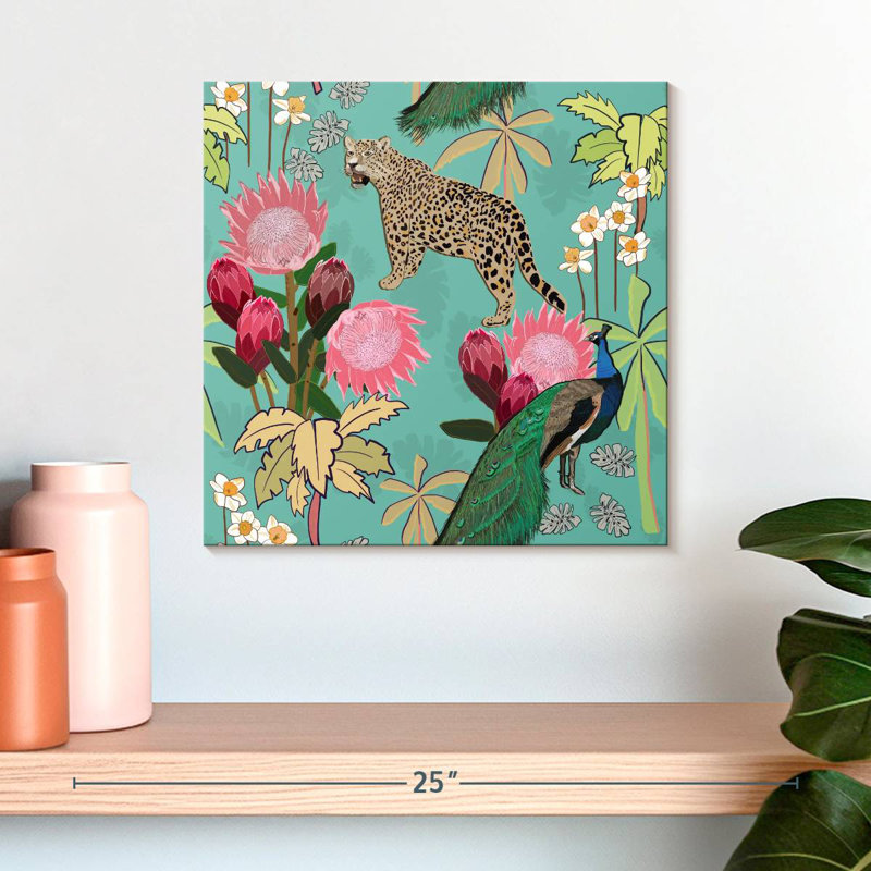 Tigre et paon Brampt II