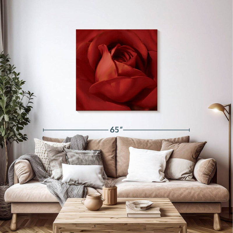 Rouge Harnek Sincere, H 36 po x l 36 po