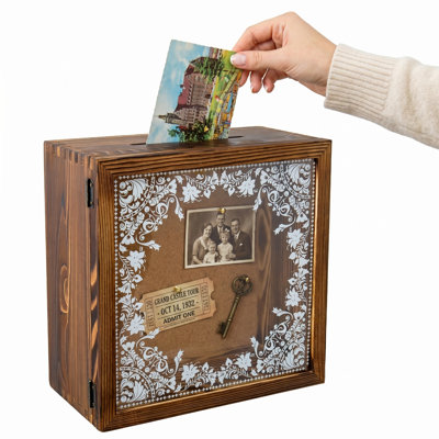 Wall Mounted Wood Picture Frame Shadow Box