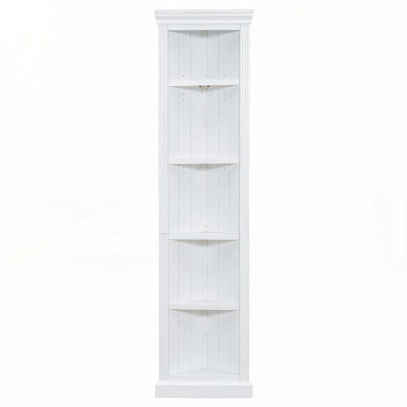 Bibliothèque à 5 niveaux, étagère de rangement sur pied, (5 tablettes) H 83,4 po x l 20,98 po x P 13,77 po