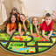 Tapis de jeu antidérapant et lavable pour enfants - Tapis de route doux et éducatif pour garçons et filles, parfait pour la chambre de bébé et la salle de jeux, tapis sécuritaire