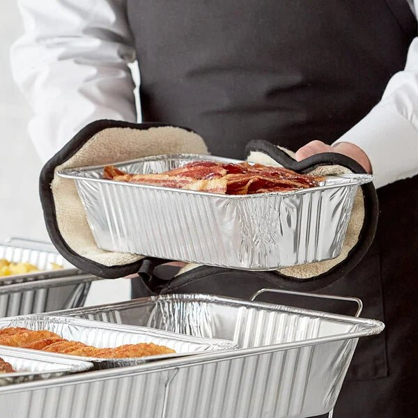 Disposable 5 lb Rectangular Loaf Pans Aluminum Baking & Serving Pans