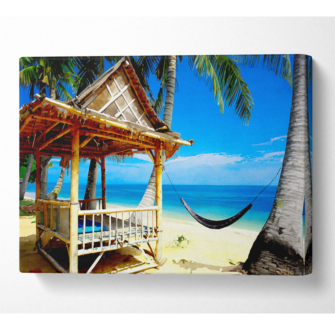 Tropical Resort- - Kunstdrucke auf Leinwand