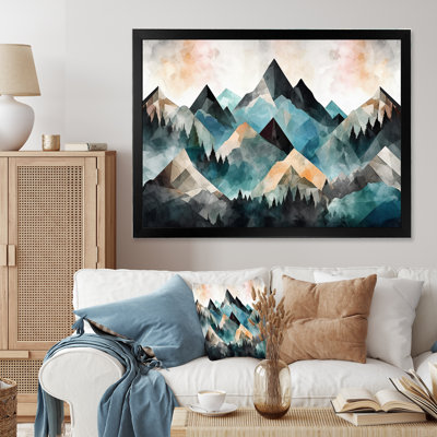 Minimalisme Winter Mountains III - impression