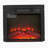 Electric Fireplace Insert 18" 1400W 120V Stable Support, Multi-Functional Design