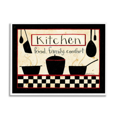 Kitchen Kitchen Family Comfort Patterned by - impression sur bois