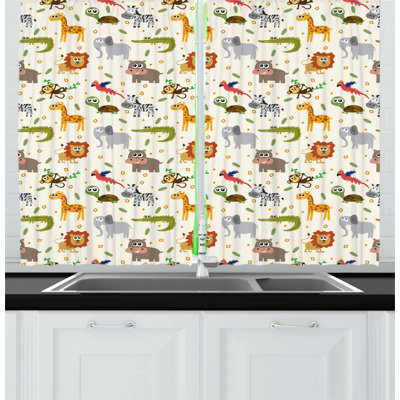 Tailored Kitchen Curtain