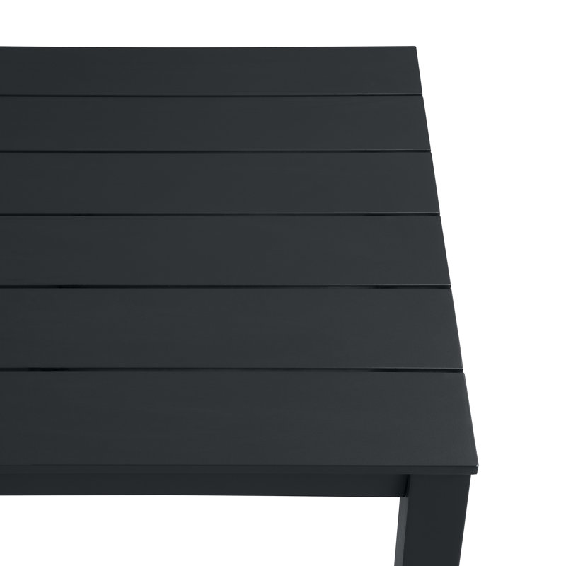 Table basse d'extérieur Burchfield, Slate Black
