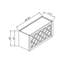 Armoire murale à vin de cuisine prête à assembler l 30 po x H 18 po x P 13,5 po CASAINC-132226454