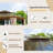 Hardtop Gazebo, Permanent Outdoor Gazebo With Polycarbonate Double Roof, Aluminum Gazebo Pavilion With Curtain And Net For Garden, Patio, Lawns, Deck, Backyard-112604556